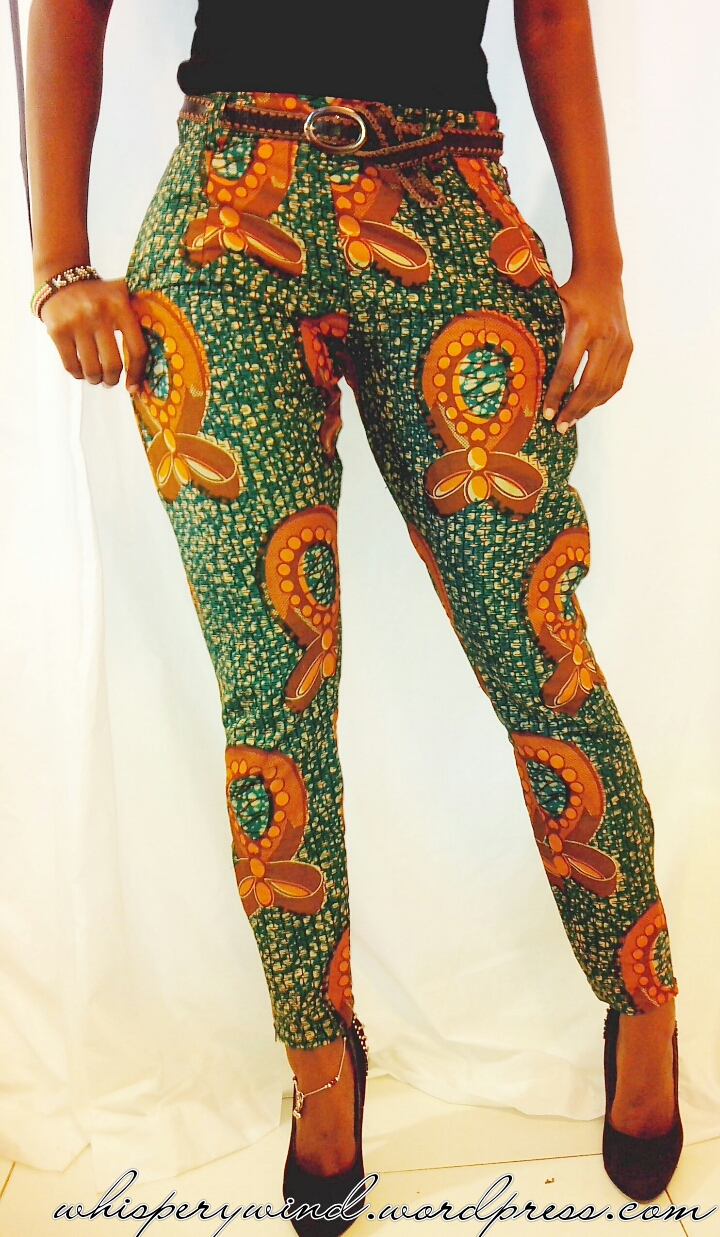 kitenge trouser designs